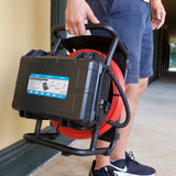 Vividia VS-749B All-in-One Sewer Drain Pipe Inspection Camera with 7" Screen and 6.8mm Push-Rod