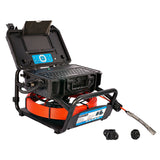Vividia VS-749B All-in-One Sewer Drain Pipe Inspection Camera with 7" Screen and 6.8mm Push-Rod