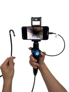 Vividia VA-206i Semi-Rigid Two-Way Articulation Video Borescope for iPhone iPad Android 0.25" /6.2mm Diameter Probe