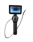 Vividia CX-6010M Flexible Joystick Articulating 1280x720 HD Inspection Camera Borescope Videoscope with 6mm (0.236") Diameter 1m Long 4.5 Inch LCD Monitor