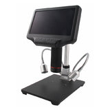 Vividia HM-407 HDMI/LCD/USB Digital Manual Focus Microscope with 7" LCD Screen 4MP Resolution 270x Magnification