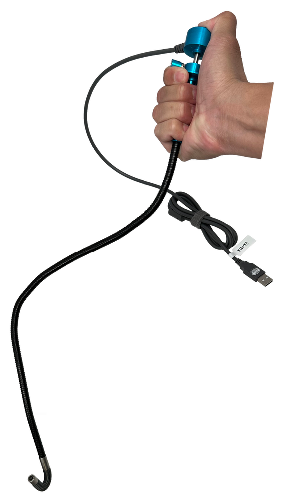 Vividia VA-108i Gooseneck One-Way Articulation USB Borescope for iPhone iPad Android