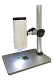 Vividia UM505 Digital USB/WiFi Dual Autofocus Microscope for iOS, Android, Windows, and Mac with Metal Stand