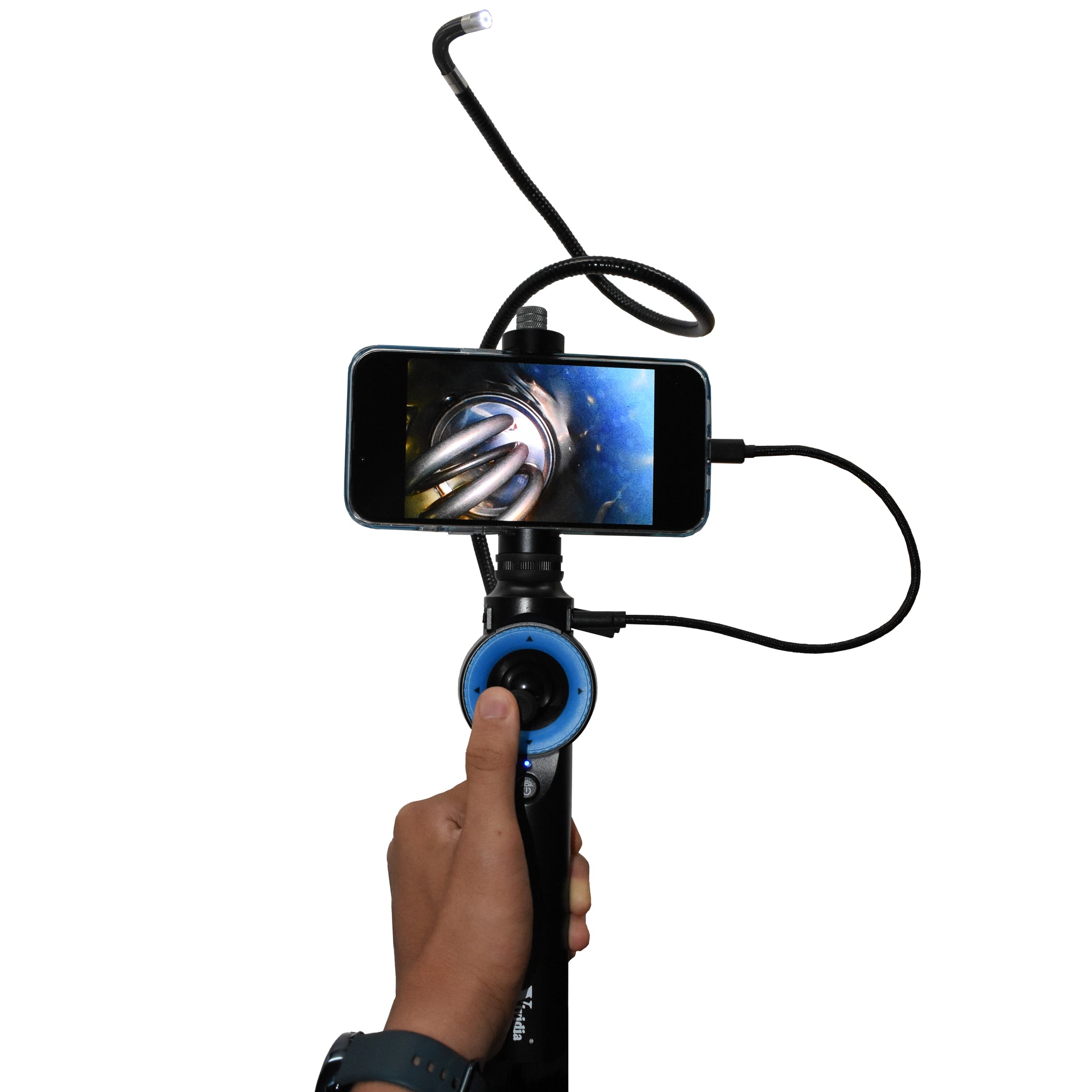 Vividia WiFi Wireless 9mm Waterproof Flexible Inspection Camera Borescope  Endoscope for iPhone/iPad/Android