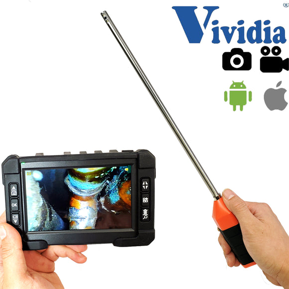 Vividia D4908M Side View Rigid Wireless Borescope and Dental Endoscope w/ 5